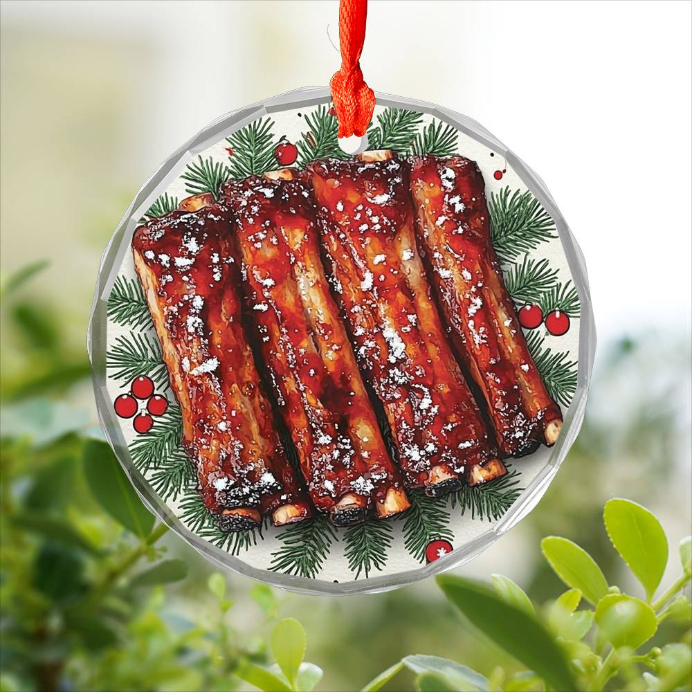 Barbecue Ribs Close up Design 2