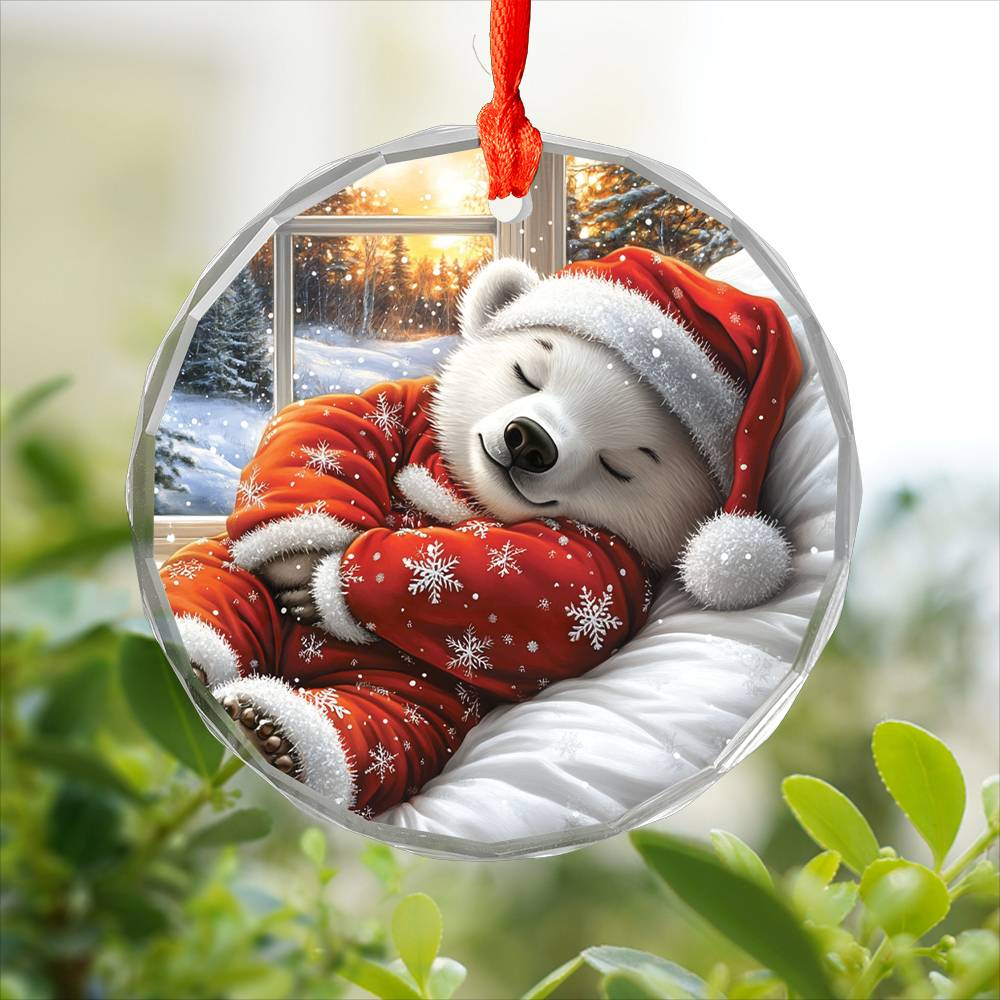 Polar Bear Sleeping In Bed Design 2