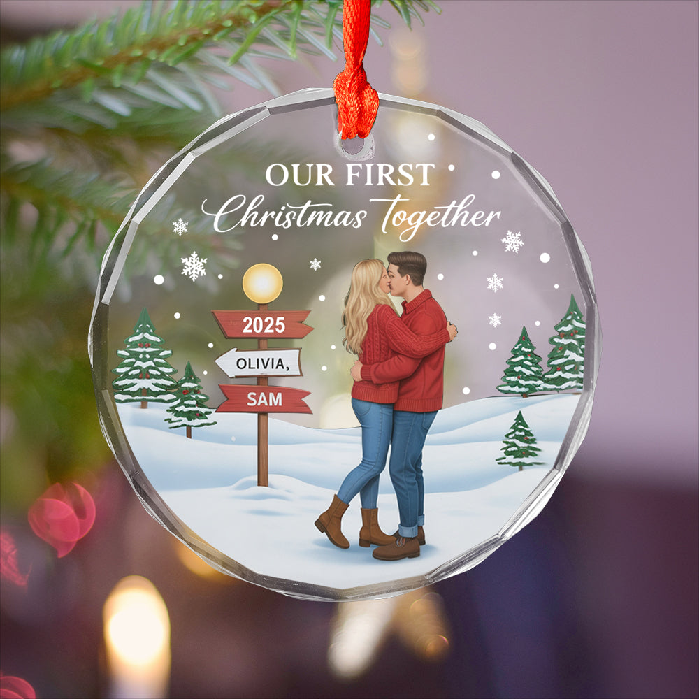 Xmas Ornament - Our First Christmas Together 2