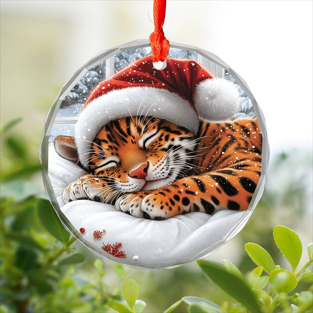 Jaguar Sleeping In Bed Design 1