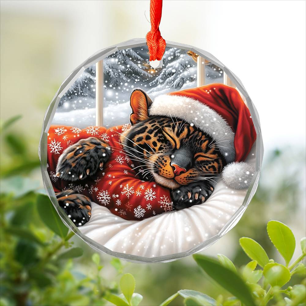 Panther Sleeping In Bed Design 1
