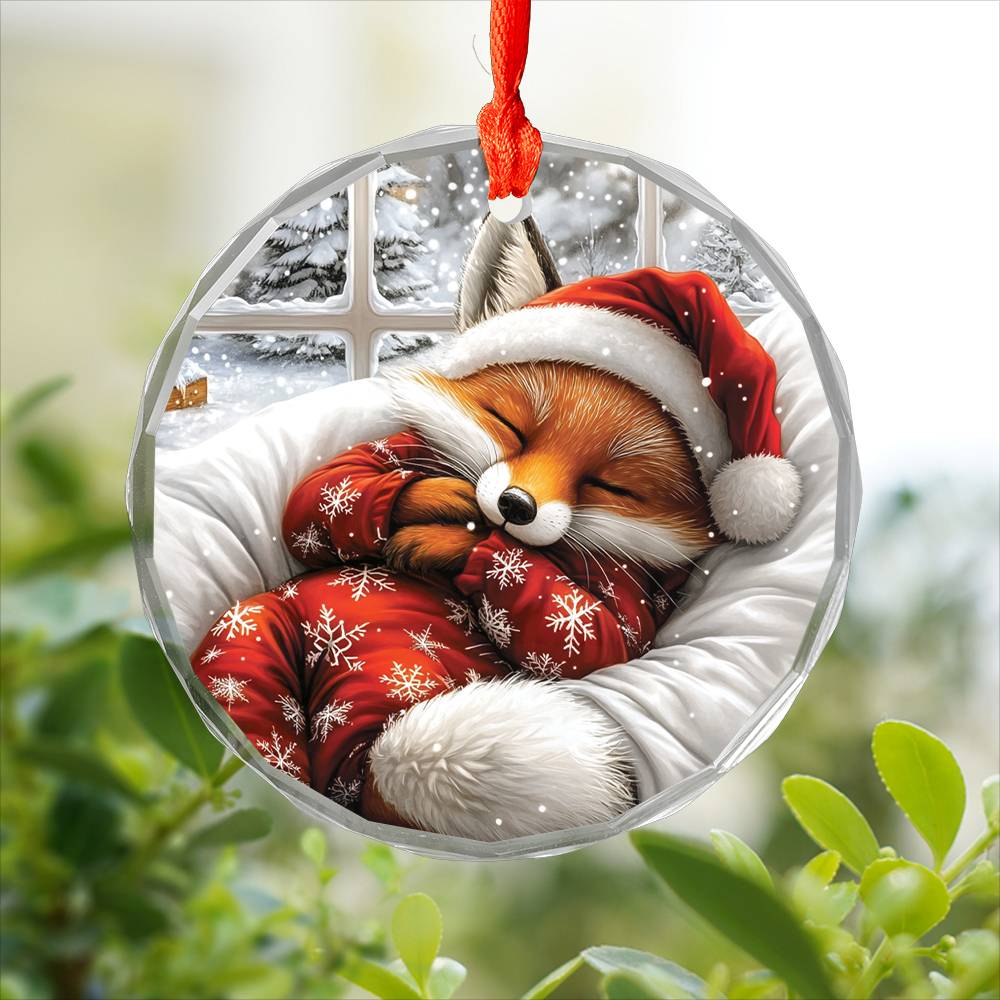 Fox Sleeping In Bed Design 3