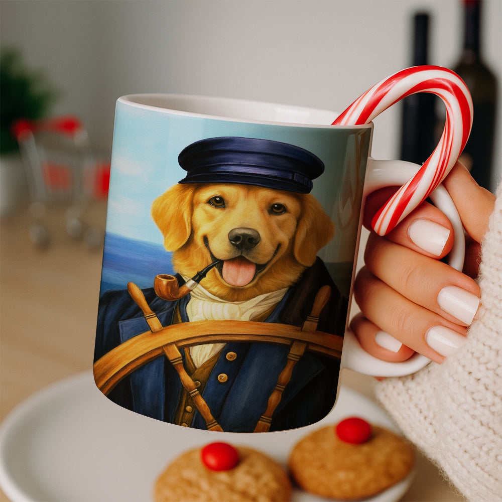 Custom Photo Sailor Dog Mug Gift For Dog Lovers