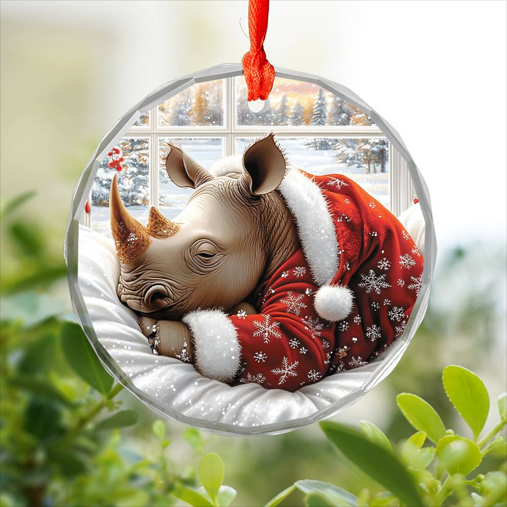 Rhino Sleeping In Bed Design 3