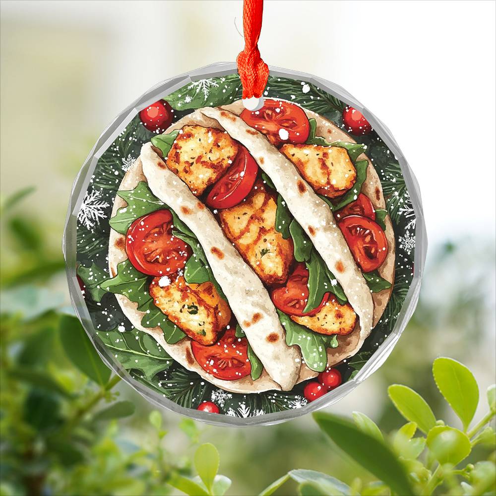 Chicken Caesar Wrap Close up Design 4