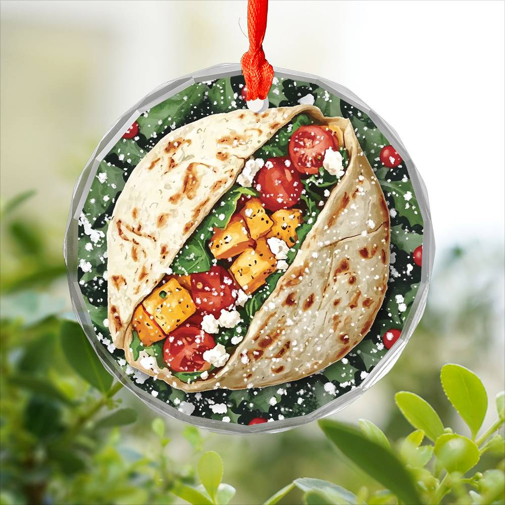Chicken Caesar Wrap Close up Design 3