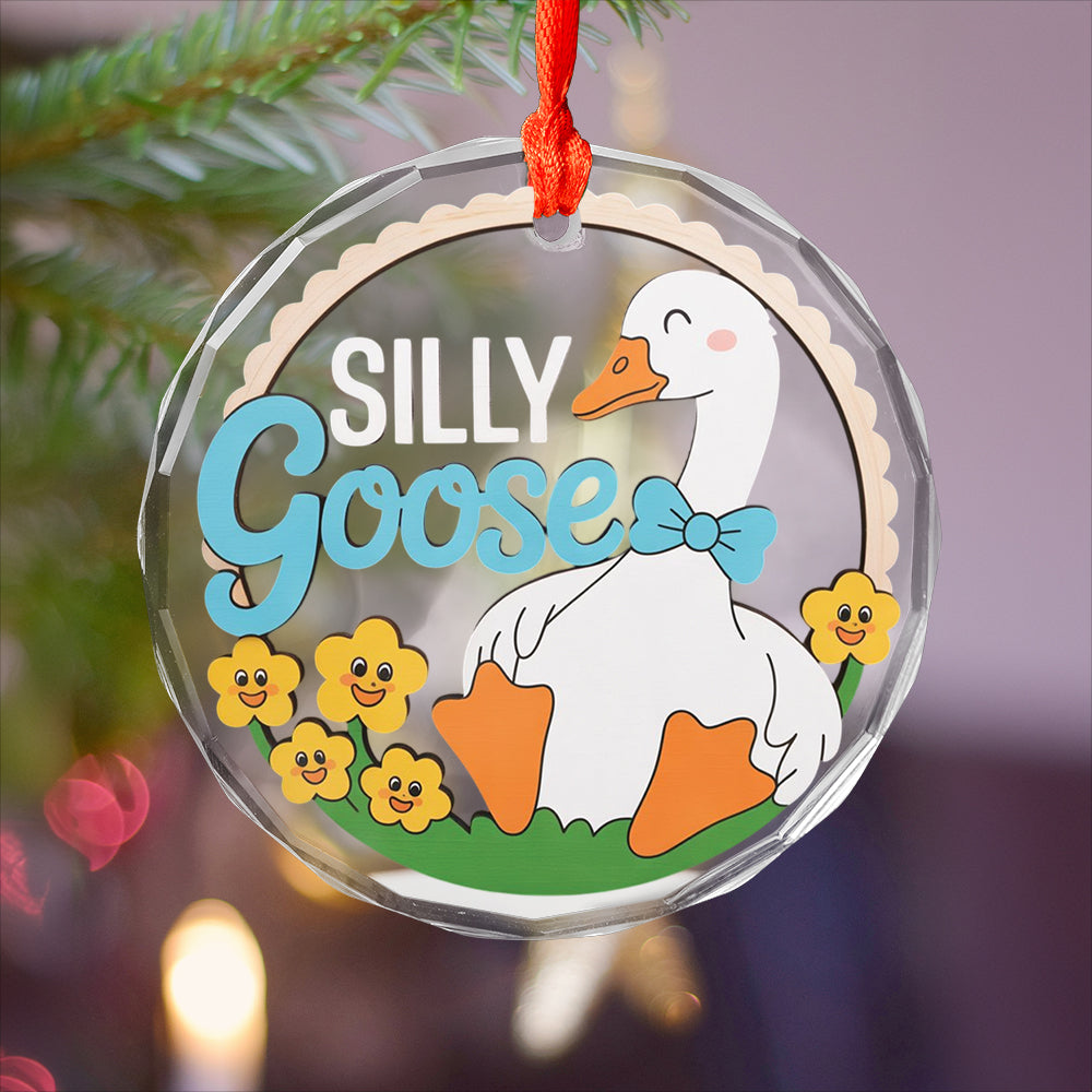 Goose Ornament - custom name2