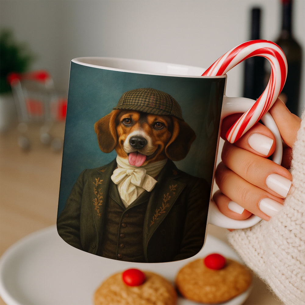 Custom Photo Detective Dog Mug Gift For Dog Lovers