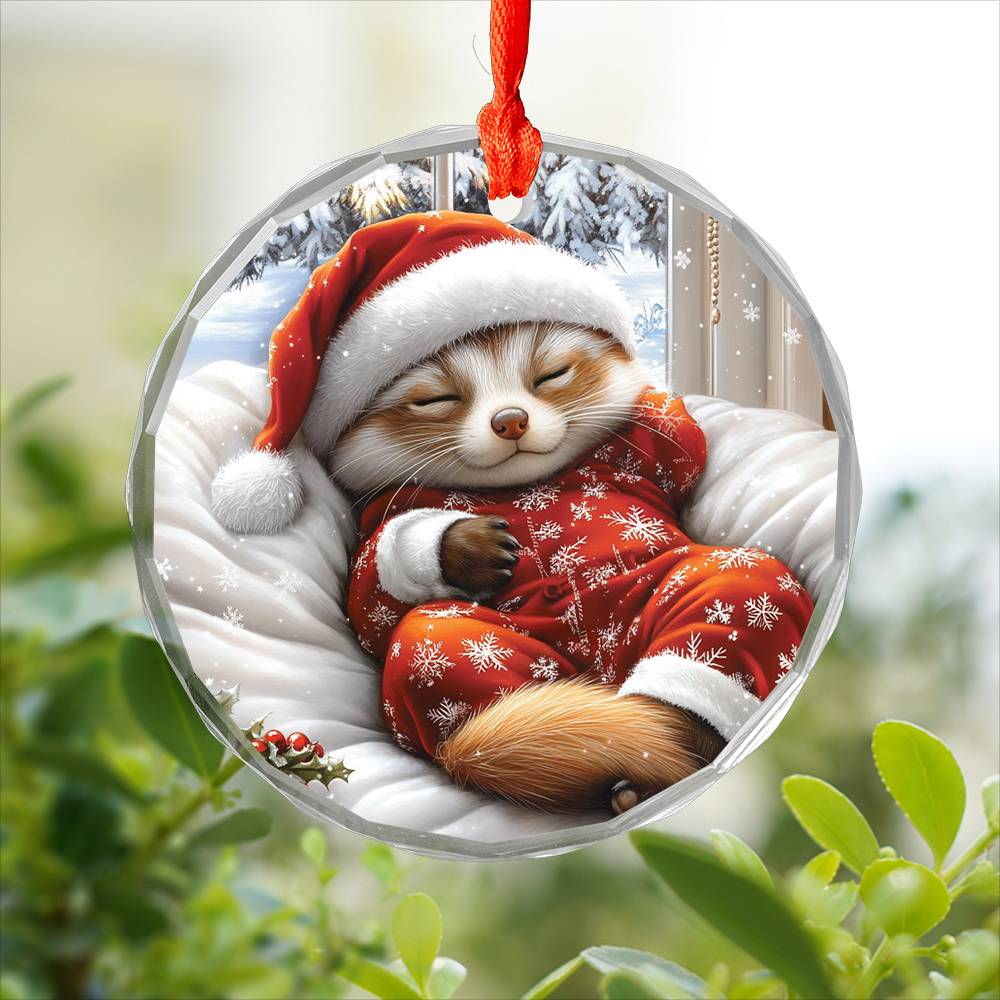 Ferret Sleeping In Bed Design 3