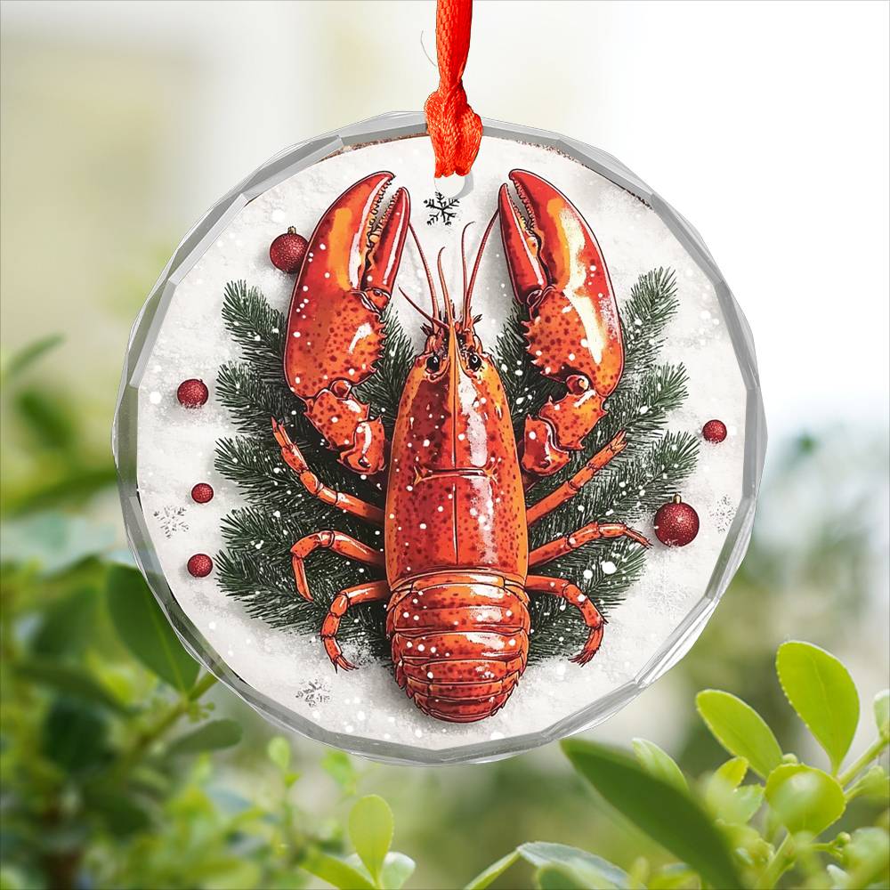 Boiled Maine Lobster Close up Design 3