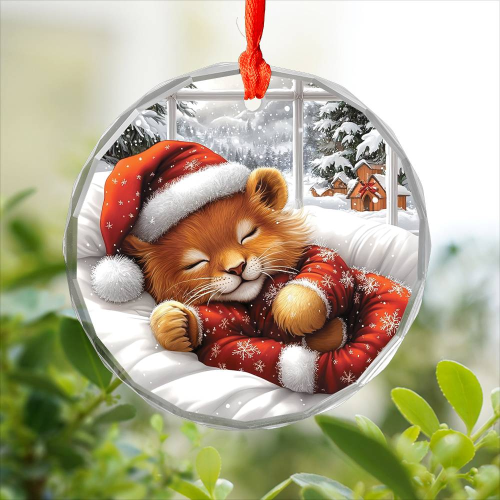 Lion Sleeping In Bed Design 3