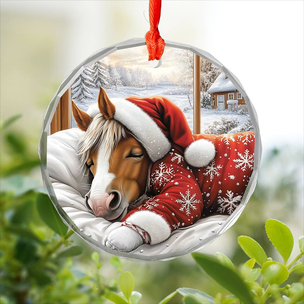 Horse Sleeping In Bed Design 1