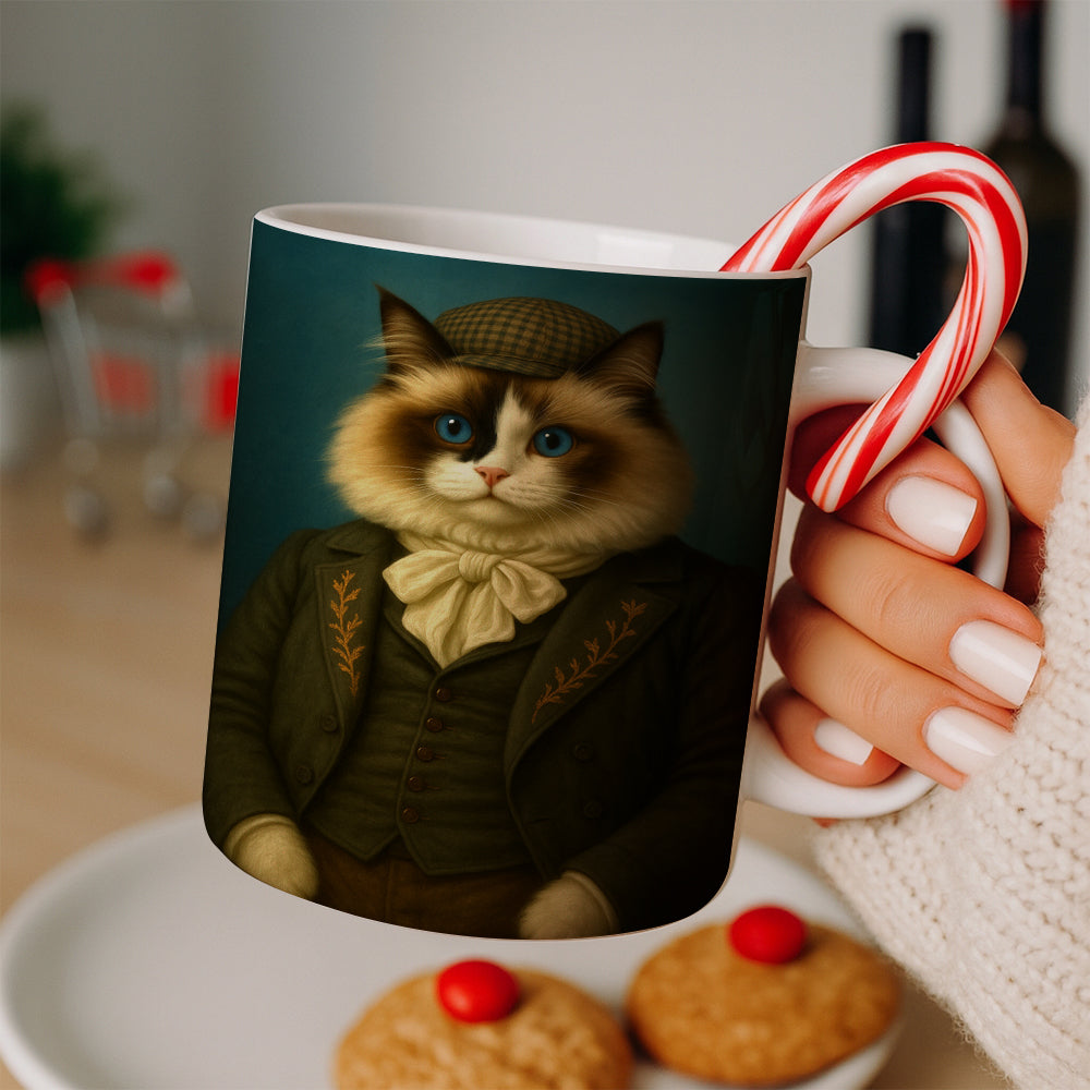 Custom Photo Detective Cat Mug Gift For Cat Lovers