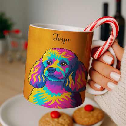 Custom Photo Minimalist Dog Mug Gift For Dog Lovers