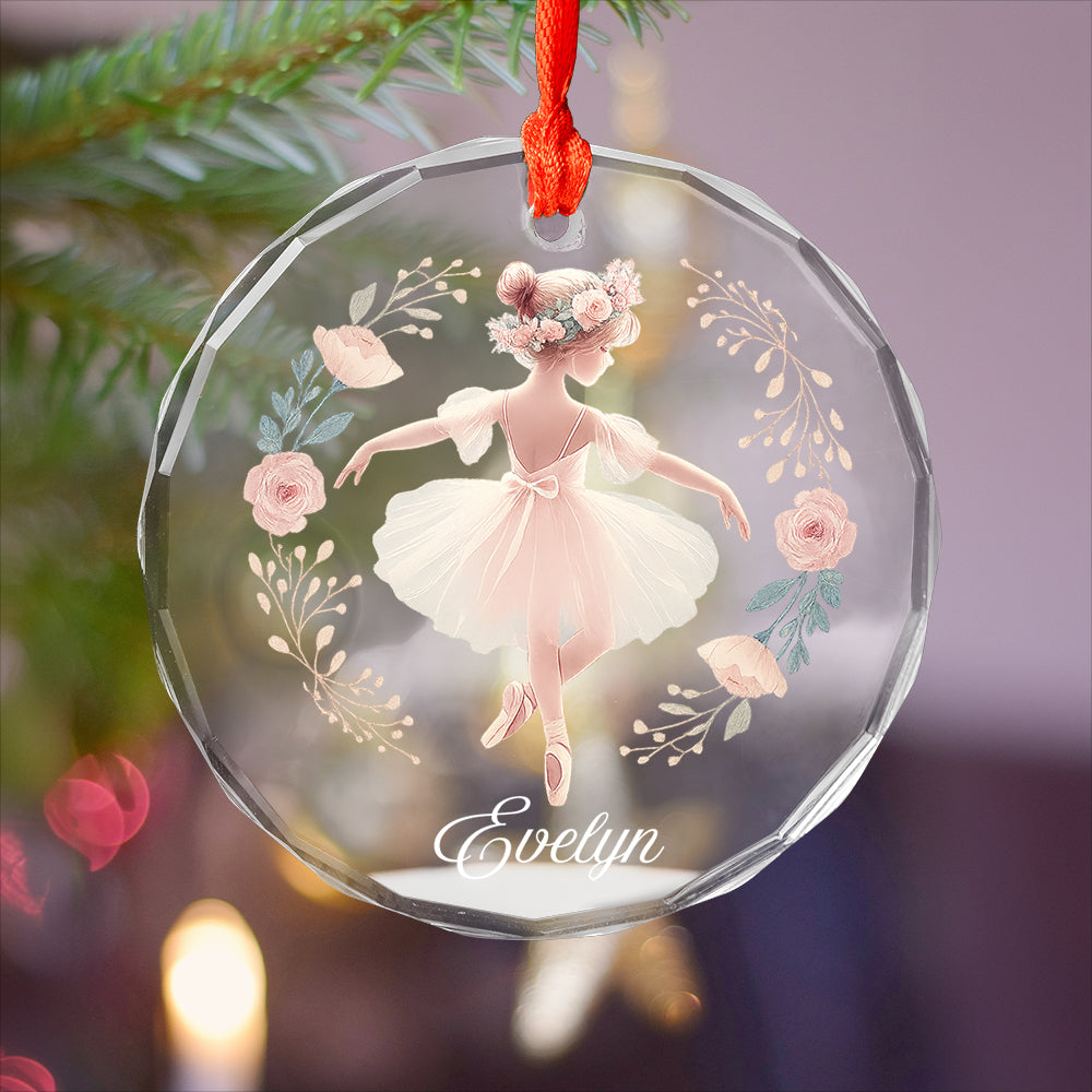 Custom Name Ballet Girl