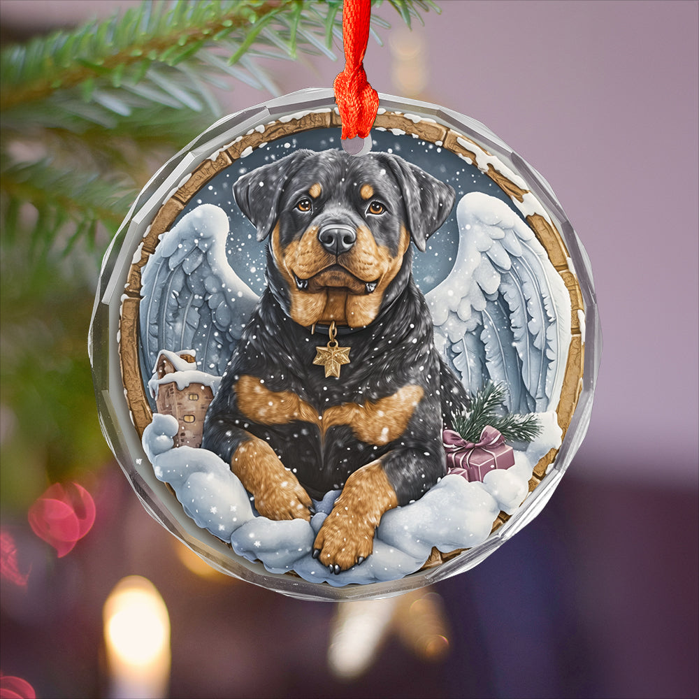 Angel Rottweiler Dog 1