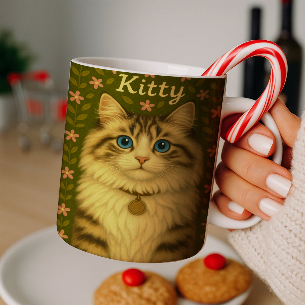 Custom Cat Portraits From Photo From Photo Mug