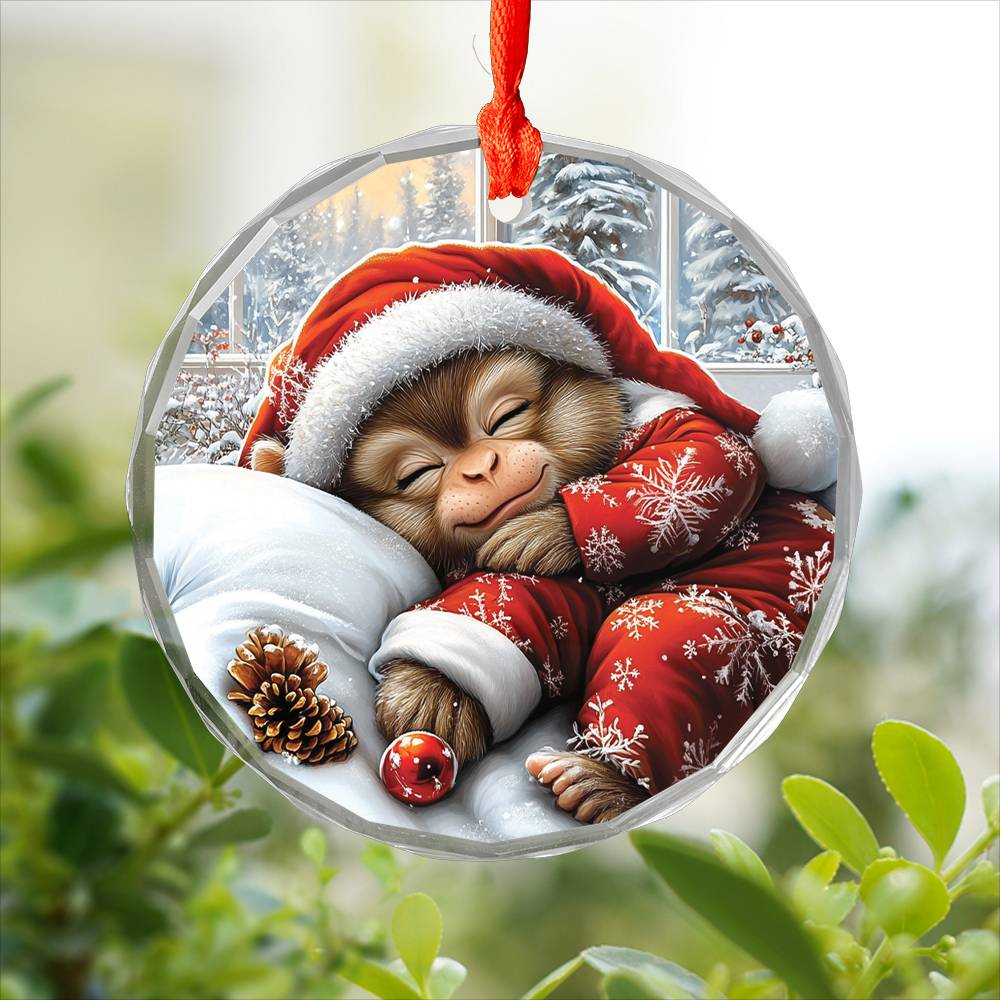 Monkey Sleeping In Bed Design 3
