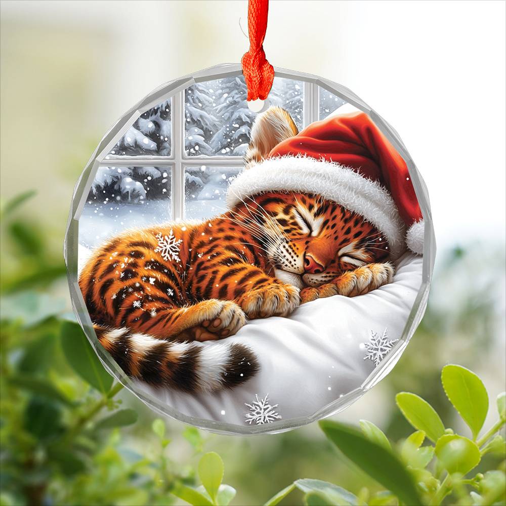 Leopard Sleeping In Bed Design 4