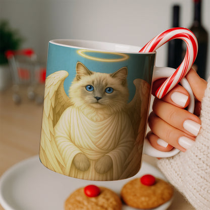 Custom Cat Photo Memorial Mug _ Memorial Gift For Cat