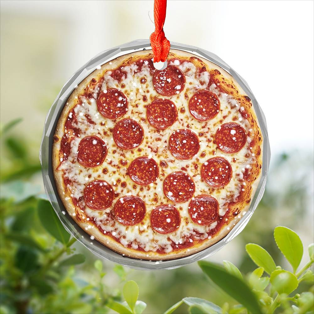 Pepperoni Pizza Close up Design 3