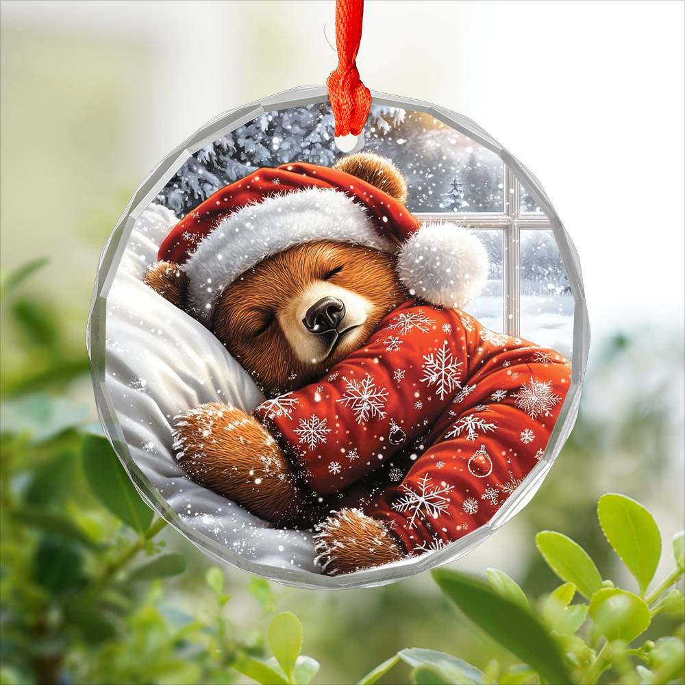 Grizzly Bear Sleeping In Bed Design 3
