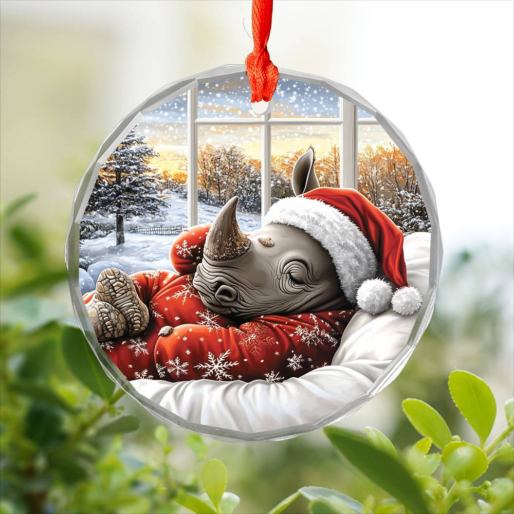 Rhino Sleeping In Bed Design 2