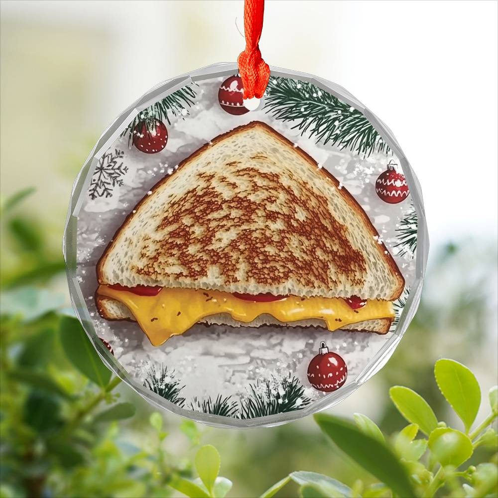 Grilled Cheese Sandwich Close up Design 2