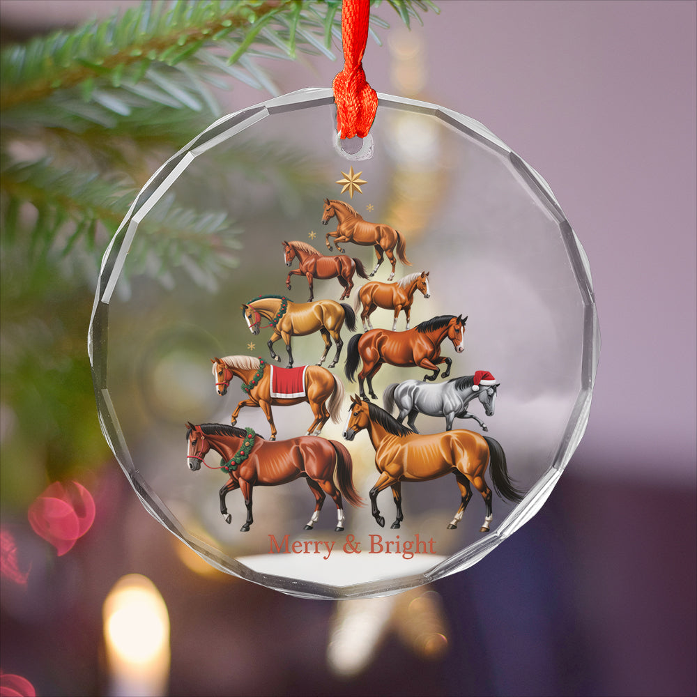 Quarter Horse Xmas Ornament