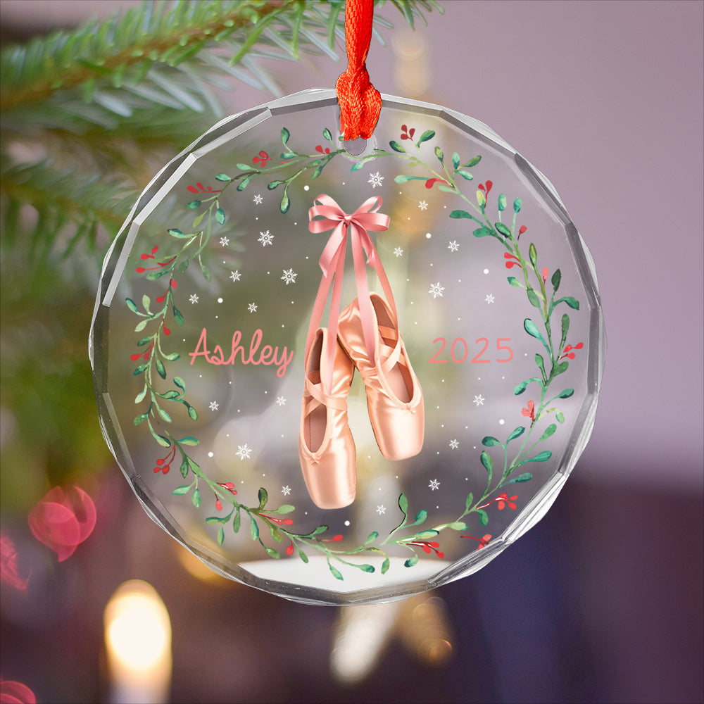 Custom Name Ballet Shoes For Girl