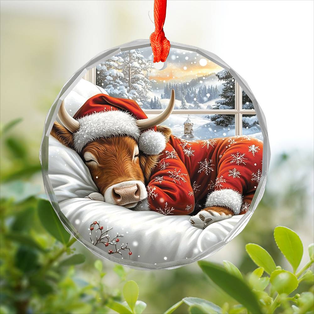 Longhorn Sleeping In Bed Design 4