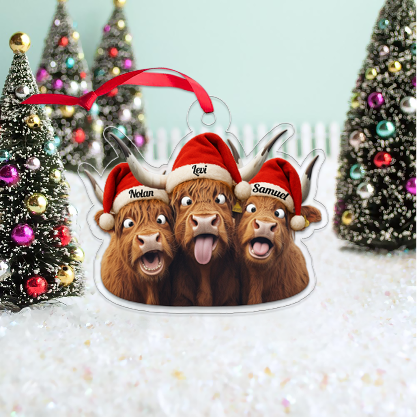 Custom Name Funny Highland Cow