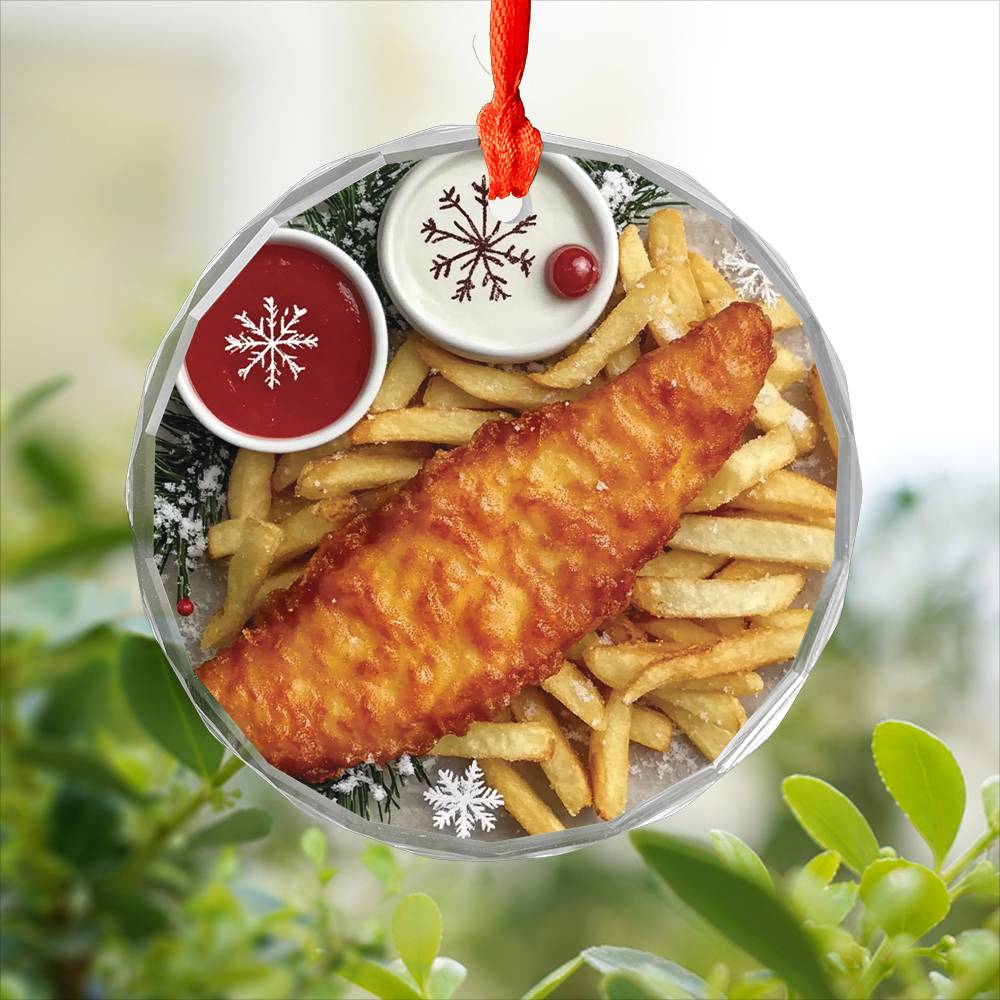 Fish and Chips (UK) Close up Design 1