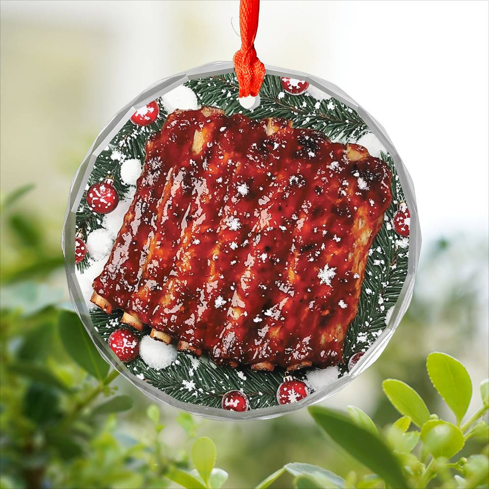Barbecue Ribs Close up Design 4