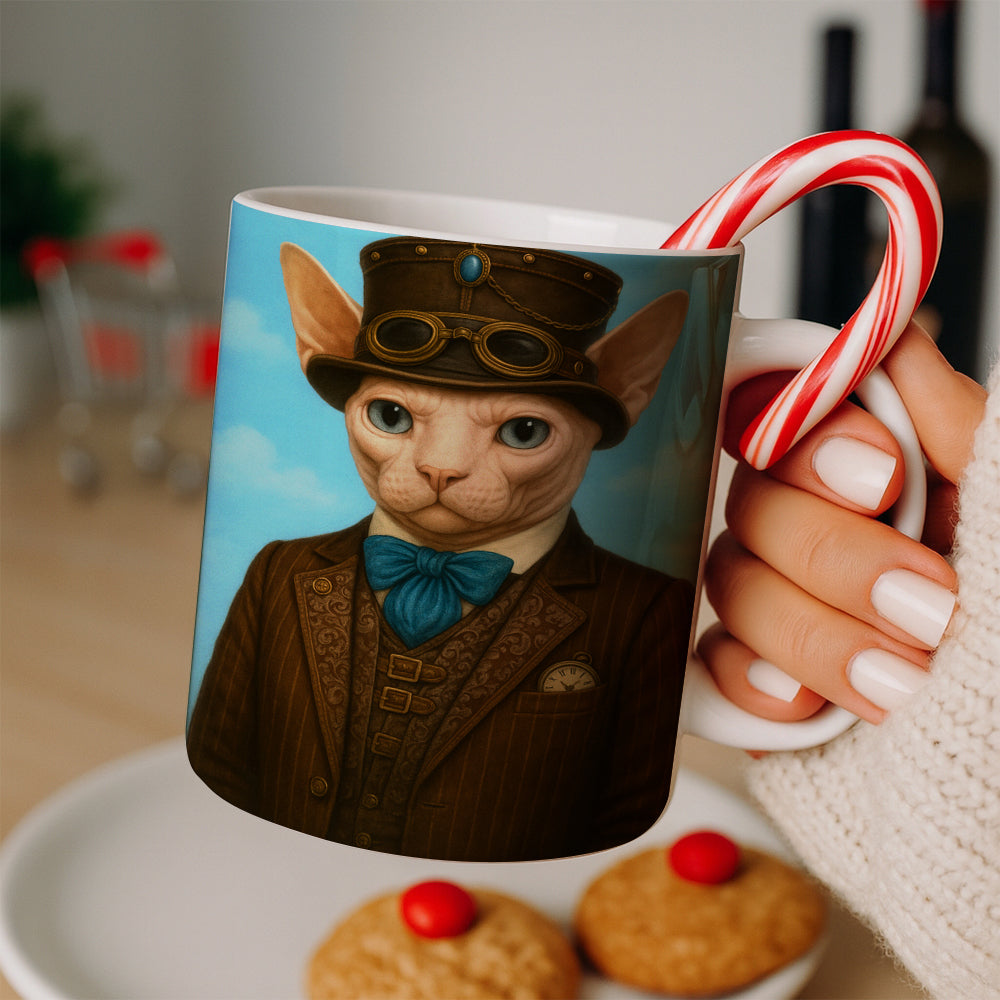 Custom Photo Pilot Cat MugGift For Cat Lovers