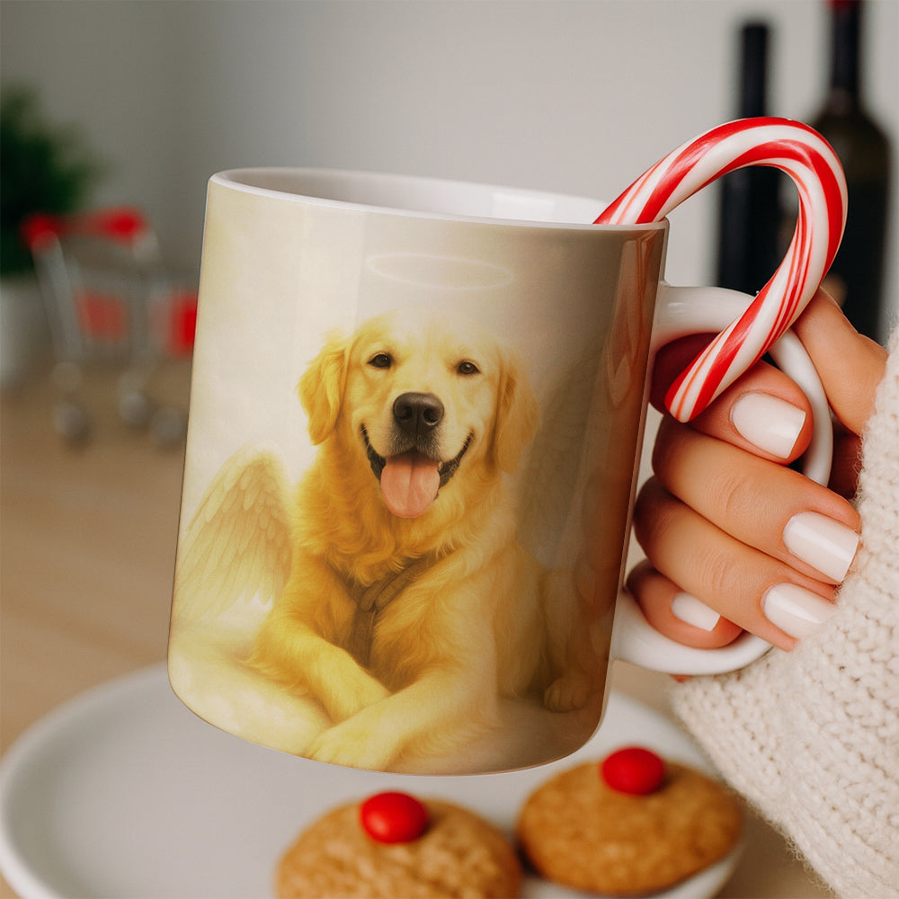 Custom Photo Dog Angel In Heaven _ Gifts For Dog Lovers