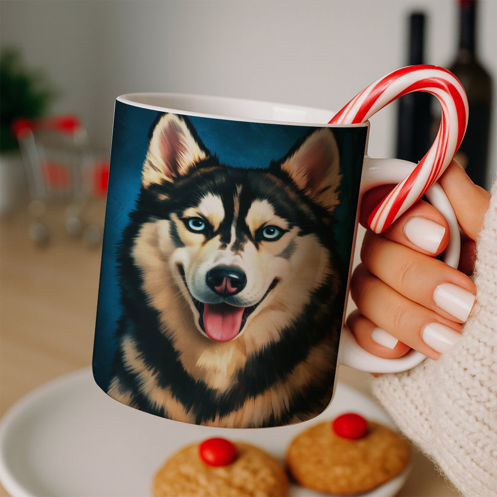 Custom Dog Deep Blue