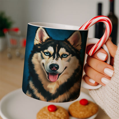 Custom Dog Deep Blue