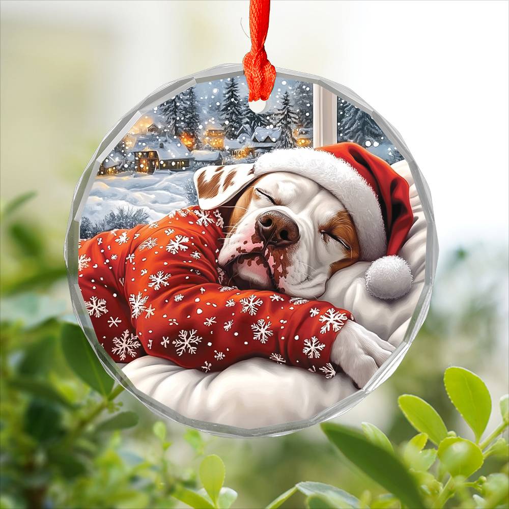 Great Dane Dog Sleeping In Bed Design 3