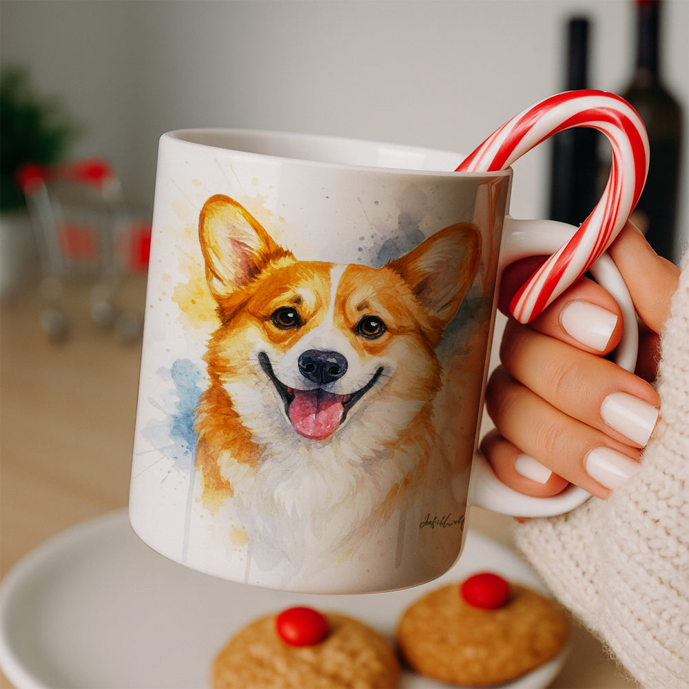 Custom Photo Dog Watercolor Artwork