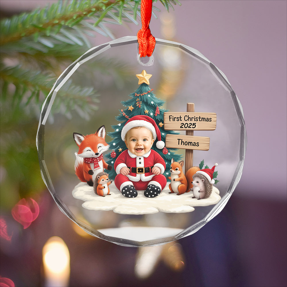 Custom Photo Under The Mistletoe