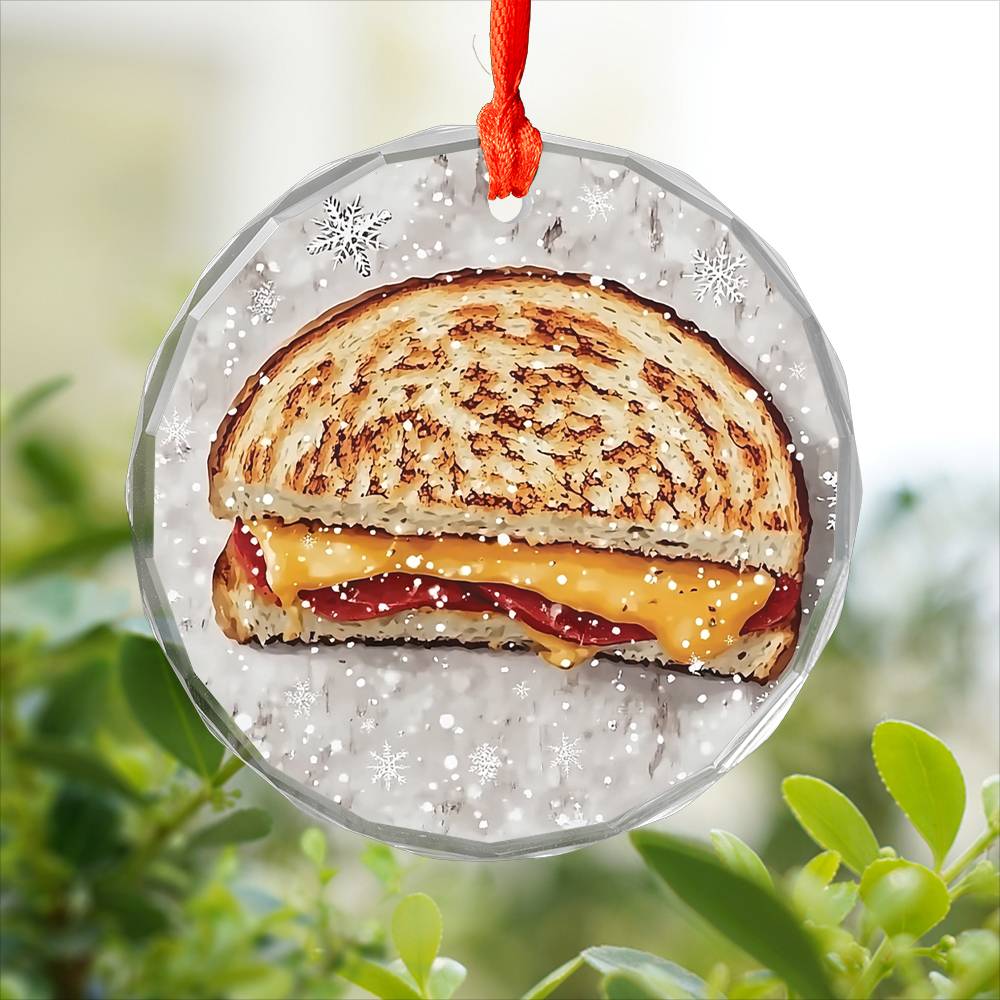 Grilled Cheese Sandwich Close up Design 1
