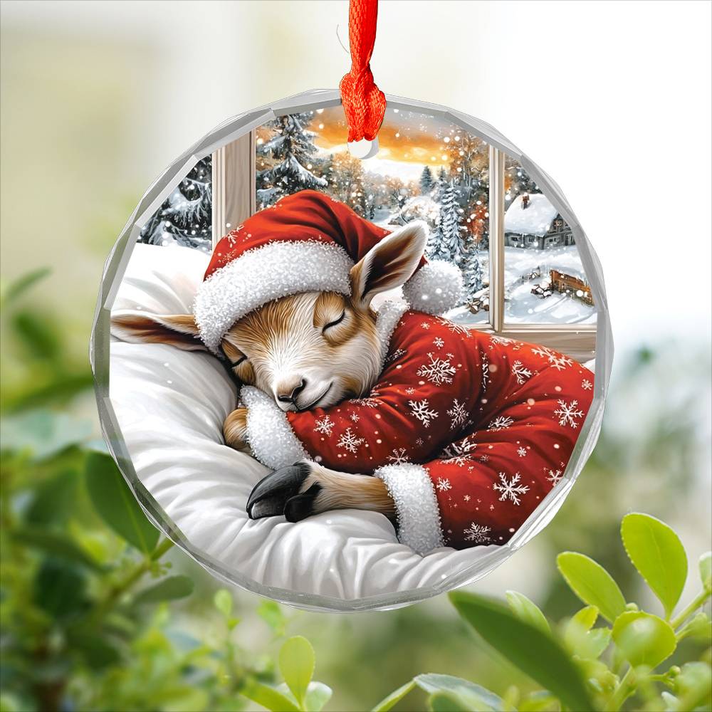 Goat Sleeping In Bed Design 1