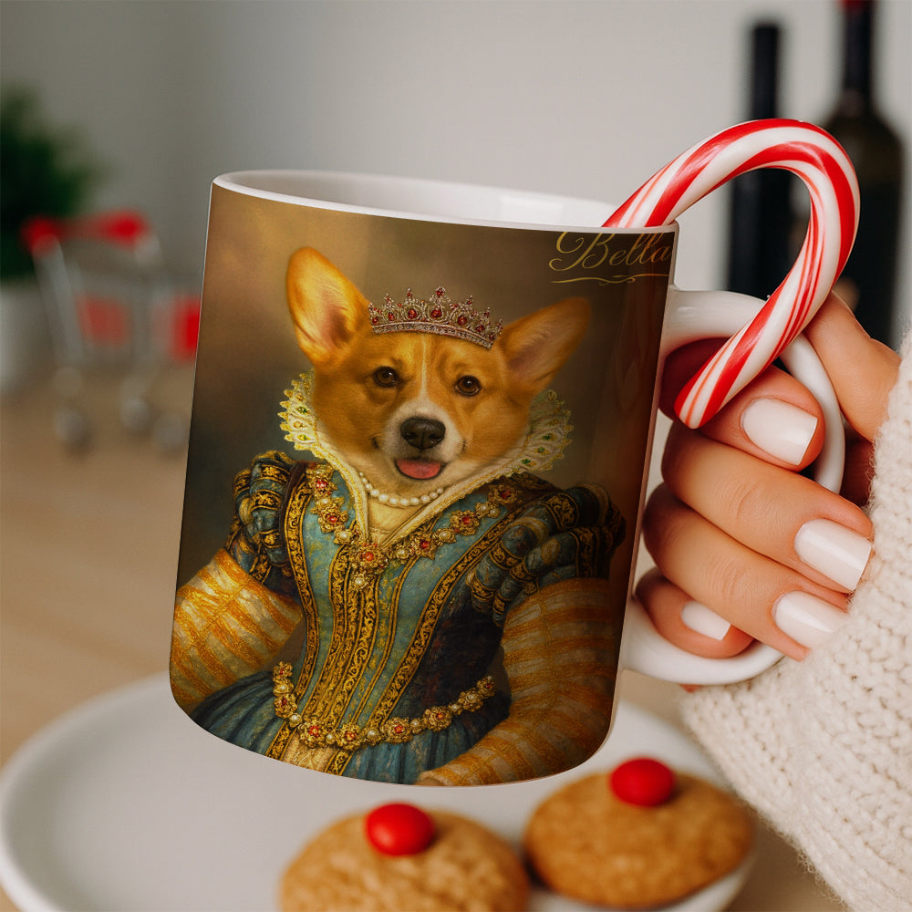 Custom Photo Sapphire Queen Dog Mug Gift For Dog Lovers