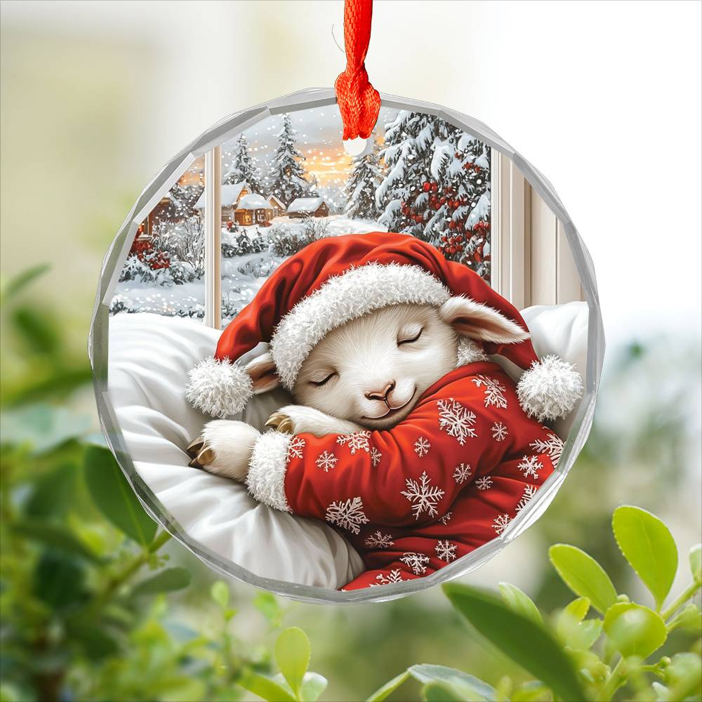 Sheep Sleeping In Bed Design 4