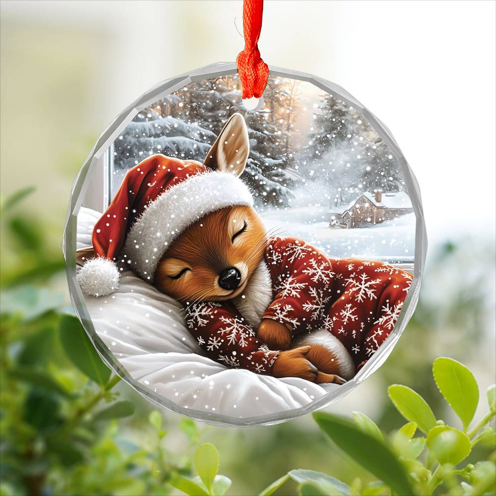 Deer Sleeping In Bed Design 1
