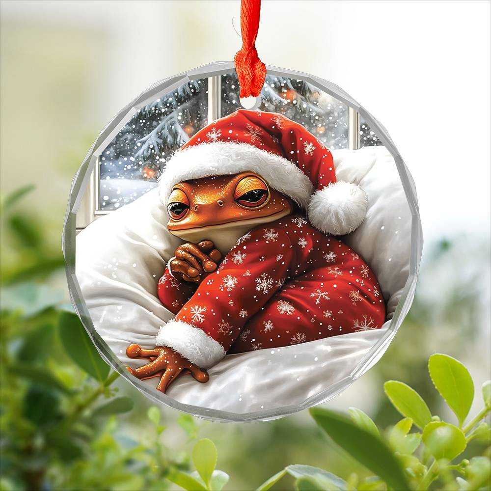 Frog Sleeping In Bed Design 2