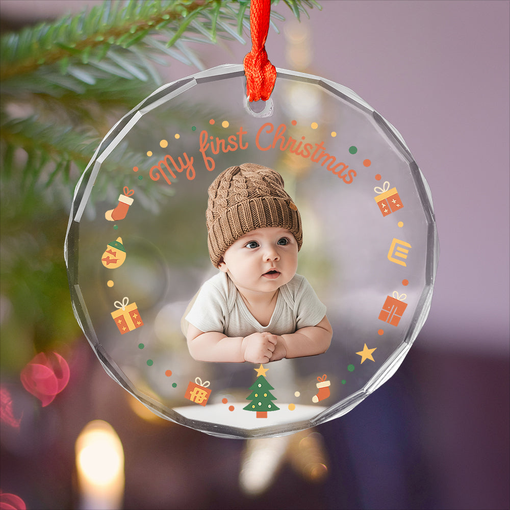 Photo Ornament - Christmas Gifts For Dad, Mom, Baby2