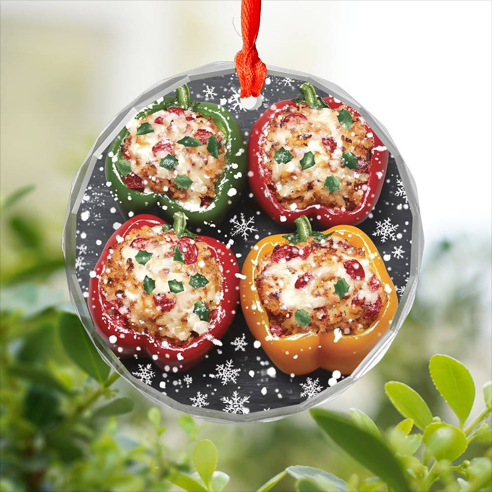 Stuffed Bell Peppers Close up Design 2