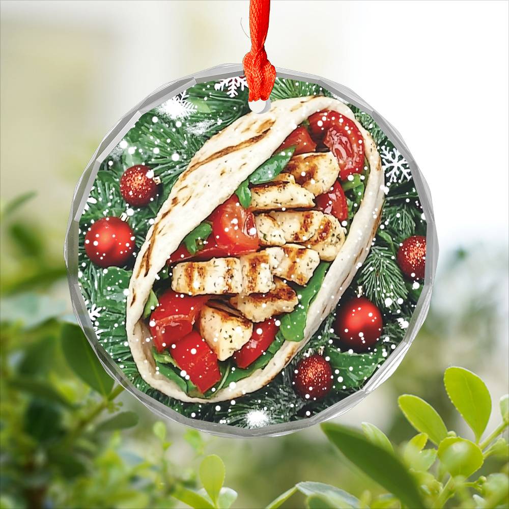 Chicken Caesar Wrap Close up Design 2